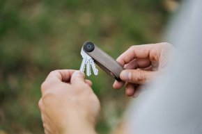 orbitkey Schlüssel-Organizer crazy horse driftwood
